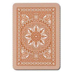 Modiano Cristallo Poker Size, 4 PIP Jumbo Brown