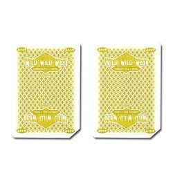 Single Deck Used in Casino Playing Cards - Wild Wild West