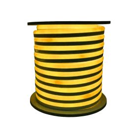 NE | LED Neon Rope Light | 7.7 Watt per Meter | Yellow Color | 24V | 50 Feet | Type D | IP67 | UL Listed