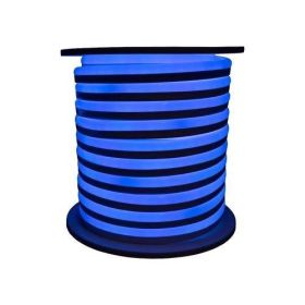 NE | LED Neon Rope Light | 7.7 Watt per Meter | Blue Color | 24V | 50 Feet | Type D | IP67 | UL Listed