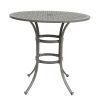 42 Inches Cast Aluminum Round Bar Table
