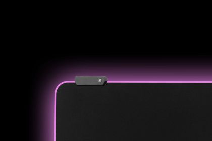 Fantasy LED super large office E-sports FPS ARPG game keyboard RGB mouse pad (colour: Pink)