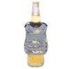 Adjustable Mini Beer Vest Military Bottle Beverage Cooler Holder for 12oz or 16oz Cool Bottle Decoration; 1 PC