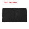 210D black oxford cloth billiard cover  Billiard table dust cover Furniture waterproof cover